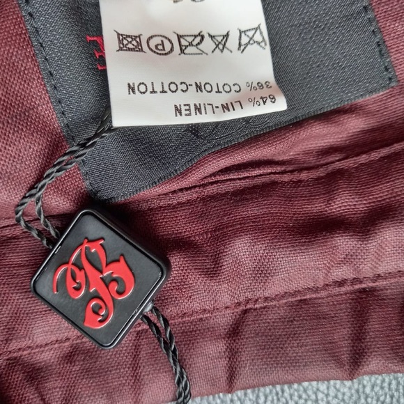 Batiste Paris Burgundy Jacket - Picture 4 of 6